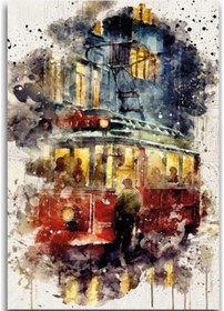 Resim Istikal Ahşap Tablo 4mm 