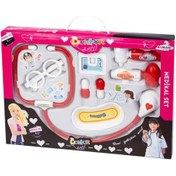 Resim Medikal Set Kutulu Doktor Seti 8 Parça Oyuncak Doktor Seti 