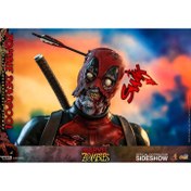 Resim Hot Toys Zombie Deadpool Sixth Scale Koleksiyon Figürü 