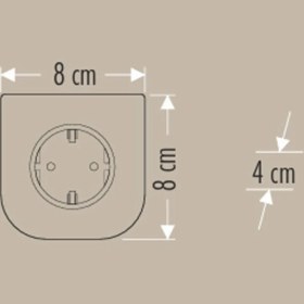 Resim Normadia Dijital Zaman Saati, 3680W, Priz Tipi, Yüksek Performans 