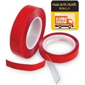 Resim 50mm X 5mt Çift Taraflı Bant Vhb Akrilik Silikon Şeffaf Bandı 