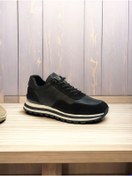 Resim Voyager ERKEK HAKİKİ DERİ KAUÇUK TABAN SÜET DETAYLI LASTİK BAĞCIKLI ORTOPEDİK CASUAL SPOR AYAKKABI 