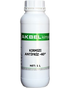 Resim Akbel - 40 Derece Kırmızı Antifriz 1 L 