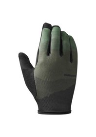 Resim Shimano Trail Uzun Parmaklı Eldiven Beden S Yeşil 