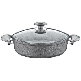 Resim Oms Granit Karnıyarık Tencere 24x7,5 Cm Gri 