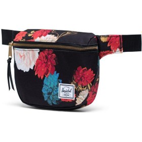 Resim Herschel Fifteen Vintage Floral Siyah Kadın Bel Çantası 