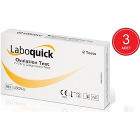 Resim Laboquick Ovülasyon Testi 2 Test x 3 Paket 