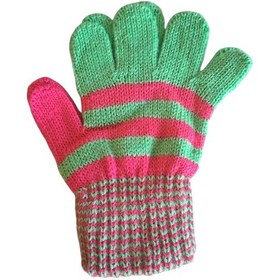 Resim Çocuk Eldiveni Yeşil Bebe Eldiven 1-4 Yaş Yeşil 