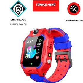 Resim SmartBlade Konum Özellikli Kameralı Sim Kart Özellikli Çocuk Saat 