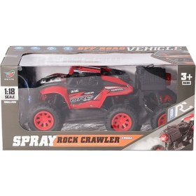 Resim 299 Kumandalı Şarjlı Duman Atan Rock Crawler Araba 1:18 -can Oyuncak 
