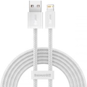 Resim Baseus 1 Metre 2.4A Ultra Hızlı iPhone Lightning Şarj ve Data Kablosu, Kopmaz Halat Kablo, 3x Hızlı 