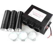 Resim Gorgeous 12V 3 Bağlantı Noktalı Oto Isıtıcı Buz Çözücü Evrensel Dc Araç Kamyon Isıtıcısı (Yurt Dışından) 