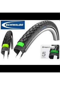 Resim Schwalbe Marathon Green Guard Dış Lastik(5 -seviye) 700x28 Koruma 