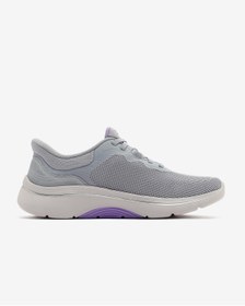 Resim Skechers Go Walk Arch Fıt 2.0 Kadın Gri Yürüyüş Ayakkabısı 125331 Gylv Gri | Orjinal 