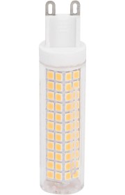 Resim Yaleker G9 Seramik Led Mısır Ampülü 15w 1200lm - 100w Halojen Yerine, Dimmable, 360 Aydınlatma, 136 Adet 2835 Led, Ev Aydınlatması İçin 220v Sıcak Beyaz 