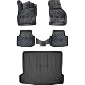 Resim Entelux Seat Cordoba 2005 Tam Uyumlu Set 3D Paspas ve Bagaj Havuzu 