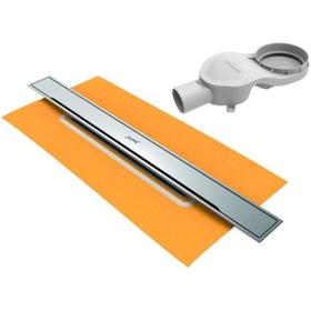 Resim Hüppe Galata A Membran Yalıtımlı 60 Cm Paslanmaz Duş Kanalı+sifon 