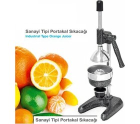 Resim Serenity Haven Sanayi Tipi Kollu Narenciye Sıkacağı Dayanıklı ve Kullanışlı Meyve Presi 