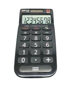 Resim Siyah 8 Foksiyonlu Hesap Makinesi F 3047 Diğer 