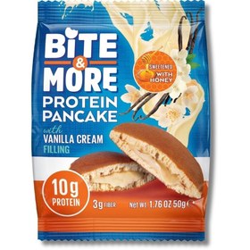 Resim Bite & More Protein Pancake 12 Adet x 50 Gram - karamel 