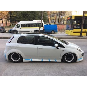 Resim Fiat Punto Yan Marşpiyel Takımı (Plastik) 