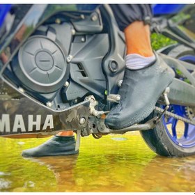 Resim Okyanus Moto Çorap Yağmurluk 