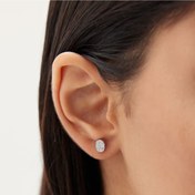 Resim ADOR Oval Trio Baget Küpe 