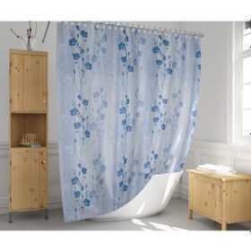 Resim Zethome Evdy Banyo Duş Perdesi 4246 Tek Kanat 1x110x200 Çok Renkli 