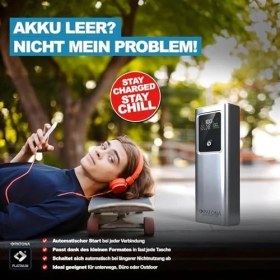 Resim Storemax Patona 4237 Platinum 100W Powerbank, 20000MAH Taşınabilir Şarj Cihazı, Pd3.0 Hızlı Şarj, 2 Usb-C ve 1 Usb-A Portlu, LCD Ekranlı 