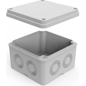 Resim Termo Plastik Buat 110X110X74 (8 Çıkışlı) Gri Gövde 