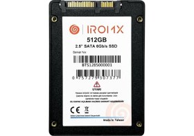 Resim Binbir Göz Bilgisayar Iromx 512GB 500/480MB/S 2.5" Sata 3.0 SSD IR512GS3 