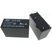 Resim 12 Volt Role Çift Kontak 8 Bacak Çok Renkli 