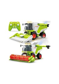 Resim Rc Biçerdöver Uzaktan Kumandalı Tarım Makinesi 2.4 Ghz 28 Cm Yeşil 