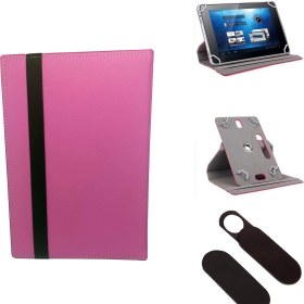 Resim Wontis Hometech Hello Kitty Pink 7 Inç Üniversal Tablet Kılıfı + Kamera Kapatma Aparatı Pembe 
