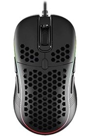 Resim Pazarcan Rampage Smx-R85 Gentle 6400Dpi Siyah Rgb Ledli Süper Hafif Makrolu Gaming Oyuncu Mouse 