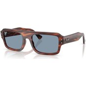 Resim Ray-ban Rb 4454 139856 56 Lukas Unisex Dikdörtgen Kırçıllı Kırmızı Kemik Güneş Gözlüğü Kırmızı 