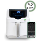 Resim Wiami Air Fryer 4.5 Litre Beyaz Akıllı Fritöz 
