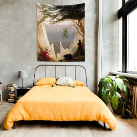 Resim Chalk Cliffs on Rügen Duvar Örtüsü - 100 cm x 135 cm 