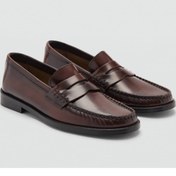 Resim MANGO Deri mokasen 