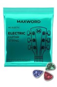 Resim Hype Store word GT-Electric Kaliteli elektro Gitar Teli 1 Takım Set Pena Hediye 