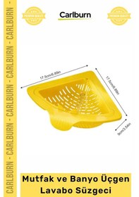 Resim Özel Üretim Köşe Uyumlu Ergonomik Plastik Evye Organizer Atık Mutfak Banyo Üçgen Lavabo Süzgeci Çok Renkli 