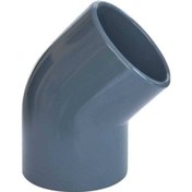 Resim PVC Dirsek 45° 250mm 