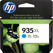 Resim Hp C2P24AE 935XL Mavi Mürekkep Kartuş 825 Sayfa Yüksek Kapasite (Pro 7740-8710-8210-8725-8730) 