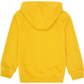 Resim U.S. Polo Assn. Erkek Çocuk Sarı Fermuarlı Kapüşonlu Sweatshirt 50316706-VR094 
