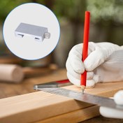 Resim Ayarlanabilir Çelik Cetvel Durdurma Bloğu - Ahşap İşleme, Ağaç İşleme ve Mühendislik için Hassas İşaretçisi, Kullanımı Kolay Çizim Aracı, Alüminyum Alaşımlı, Montaj Gerektirmez, 0.1mm Ölçüm Hassasiyeti, El Sanatçısı İçin Temel | Hassas İşaretçisi | Dayanıklı İnşaat, Cetvel Durdurucu 