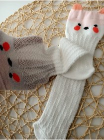 Resim sun desing Çocuk Çorap Çocuk Dizaltı Çorap Bebek Dizaltı Çorap Figürlü Dizaltı Çorap 