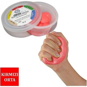 Resim Msd Theraflex Putty El Egzersiz Hamuru Kırmızı - Orta 85Gr 