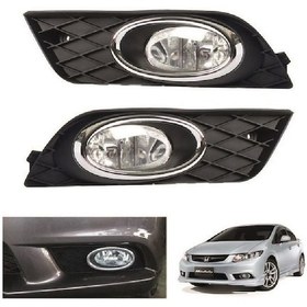 Resim Honda Civic FB7 Ön Sağ-Sol Takım Sis Lambası Farı 2012-2015 