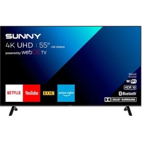 Resim Sunny SN55FMN252 4K Ultra HD 55 140 Ekran Uydu Alıcılı webOS Sma 