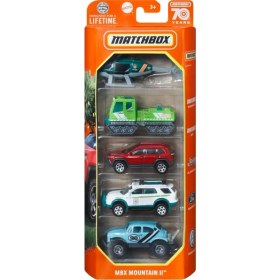 Resim Matchbox Beşli Araba Seti Mbx Mountain Iı HFH07 